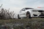 BMW M4 Coupe by Antelope on ADV.1 Wheels (ADV05MV2CS) 2015 года